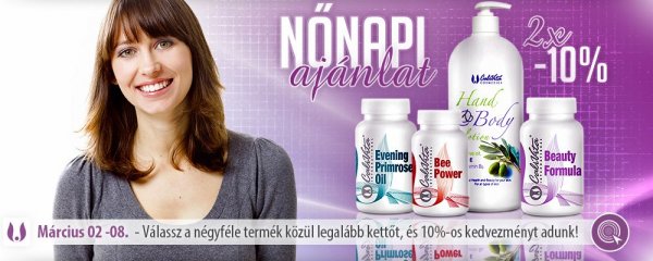 calivita nőnapi akció 2016